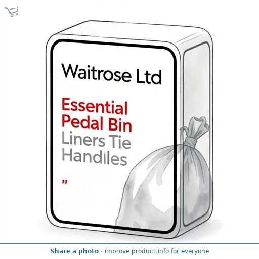 Essential Pedal Bin Liners Tie Handles