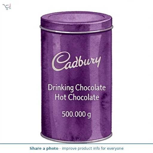 Cadbury Drinking Chocolate Hot Chocolate