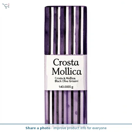 Crosta & Mollica Black Olive Grissini