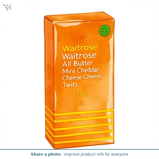 Waitrose All Butter Mini Cheddar Cheese Twists