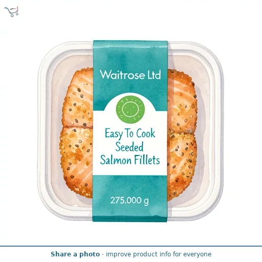 Easy To Cook Seeded Salmon Fillets