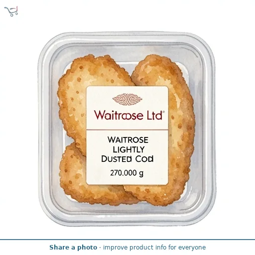 Waitrose Lightly Dusted Cod
