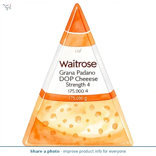 Waitrose Grana Padano DOP Cheese Strength 4