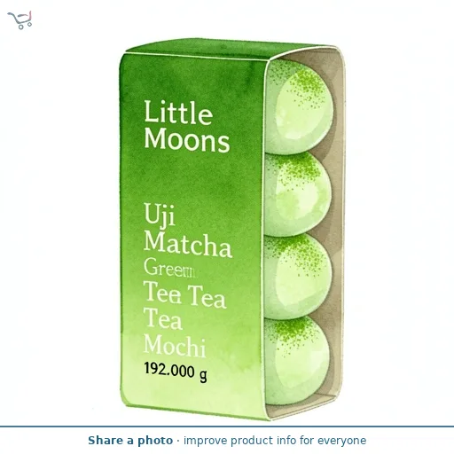 Little Moons Uji Matcha Green Tea Mochi