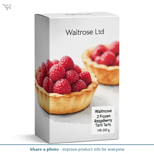 Waitrose 2 Frozen Raspberry Tarts