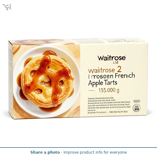 Waitrose 2 Frozen French Apple Tarts