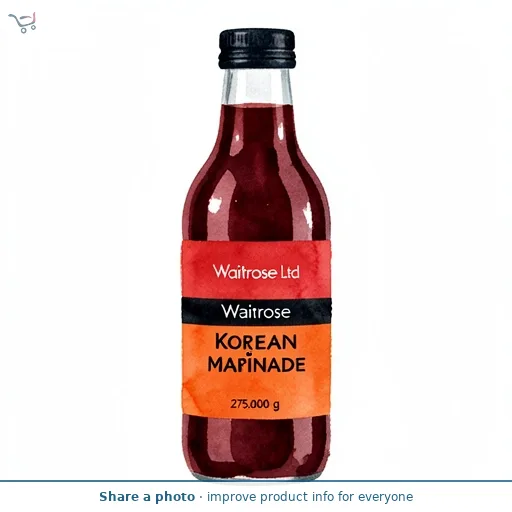 Waitrose Korean BBQ Marinade