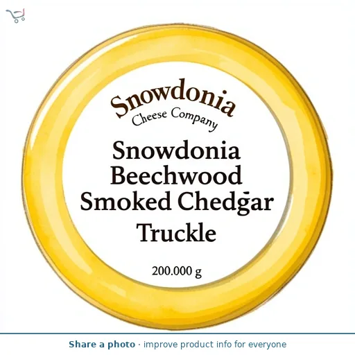 Snowdonia Beechwood Smoked Cheddar Truckle