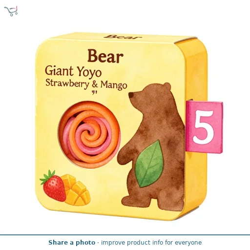 BEAR Giant Yoyo Strawberry & Mango