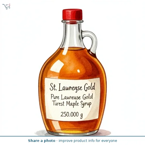 St Lawrence Gold Pure First Tapped Maple Syrup
