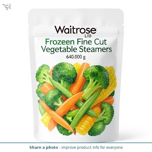 Waitrose Frozen Fine Cut Vegetable Steamers