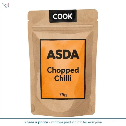 ASDA Chopped Chilli 75g