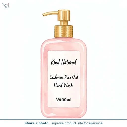 Kind Natured Cashmere Rose & Oud Hand Wash