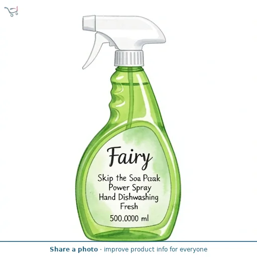 Fairy Skip the Soak Power Spray Hand Dishwashing Fresh
