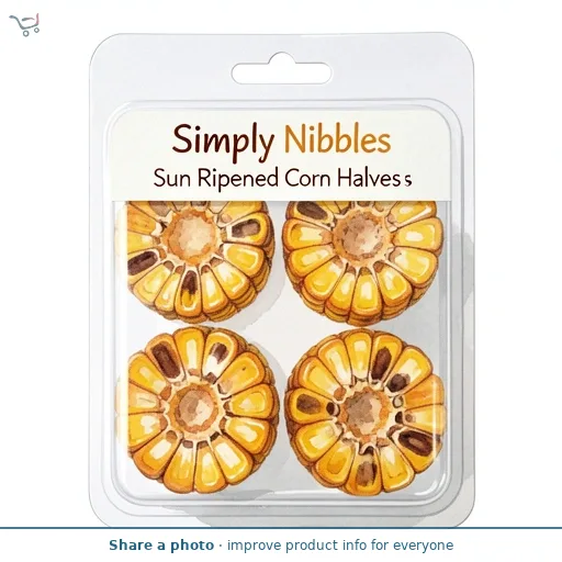 Simply Nibbles Sun Ripened Corn Halves