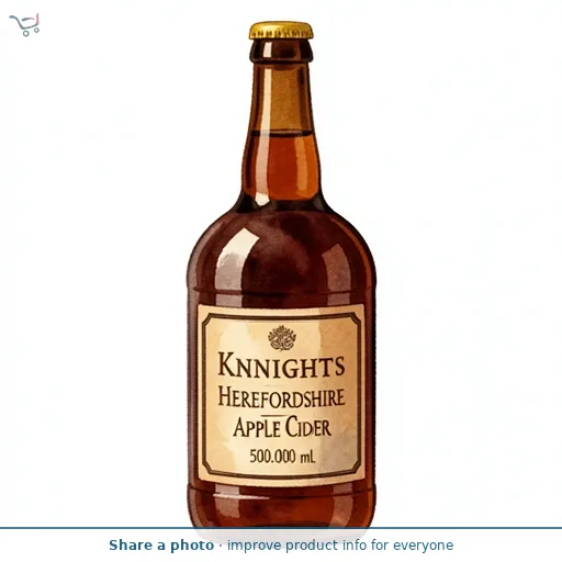 Knights Vintage Herefordshire Apple Cider 500ml