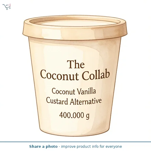 The Coconut Collab Vanilla Custard 400g