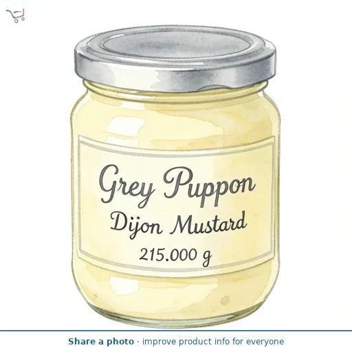 Grey Poupon Prepared Dijon Mustard 215g