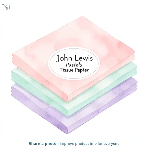 John Lewis Pastels Tissue Paper