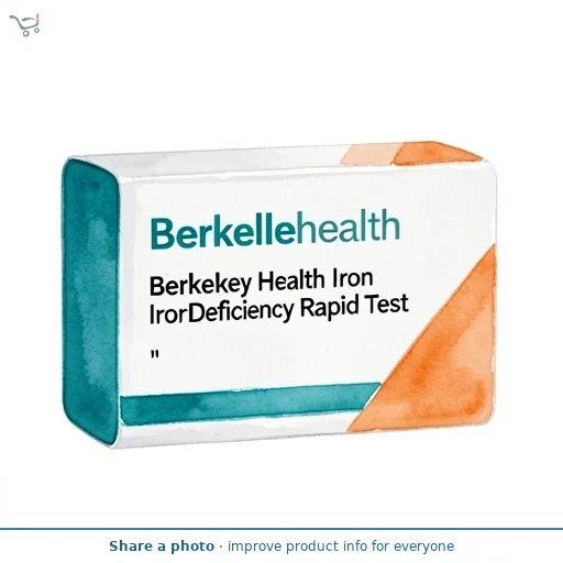 Berkeley Health Iron Deficiency Rapid Test