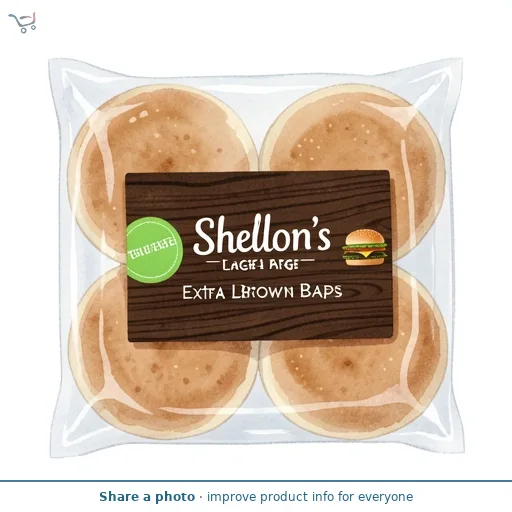 Sheldon's Extra Large Brown Baps 