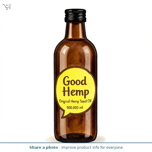 Good Hemp Original Hemp Seed Oil