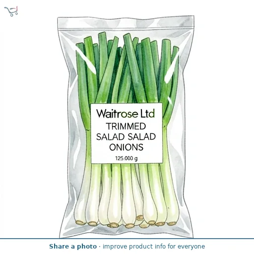 Trimmed Salad Onions