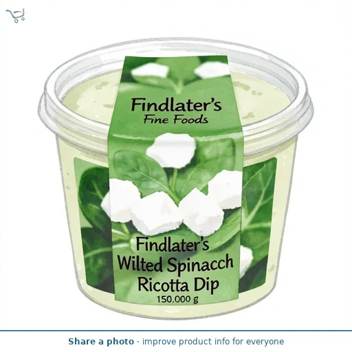 Findlater's Wilted Spinach & Ricotta Dip