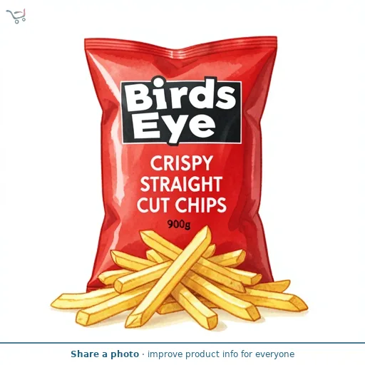 Birds Eye Crispy Straight Cut Chips 900g