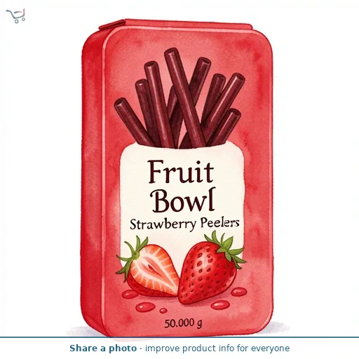 Fruit Bowl Strawberry Peelers 