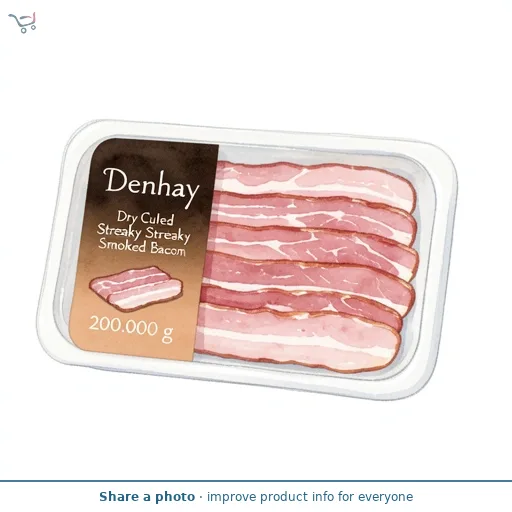 Denhay Dry Cured Streaky Smoked Bacon