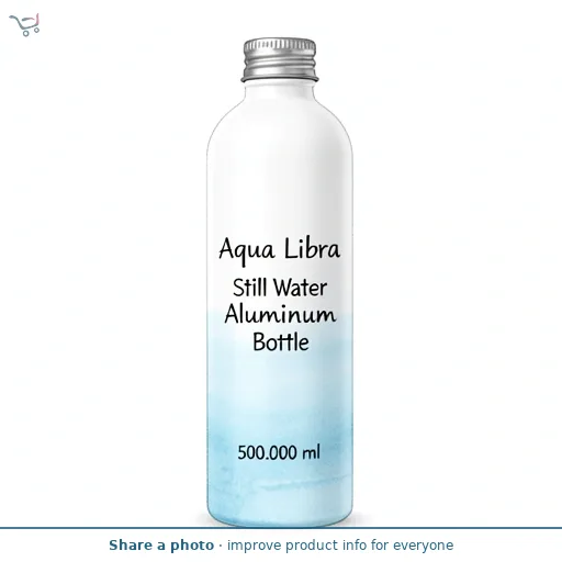 Aqua Libra Still Water Aluminium Bottle