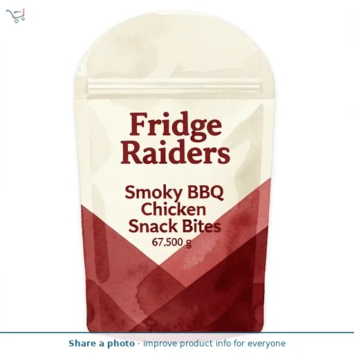 Fridge Raiders Smoky BBQ Chicken Snack Bites