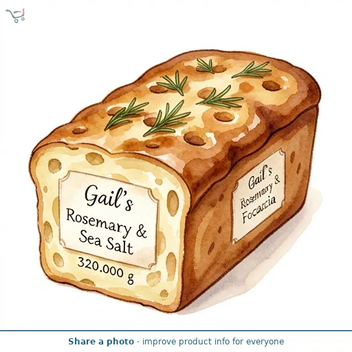 GAIL's Rosemary & Sea Salt Focaccia