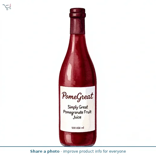 Simply Great Pomegranate Fruit Juice