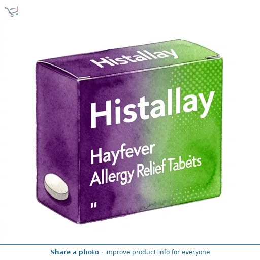 Histallay Hayfever Allergy Relief Tablets