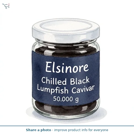 Elsinore Chilled Black Lumpfish Caviar