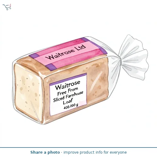 Waitrose Free From Sliced Farmhouse Loaf