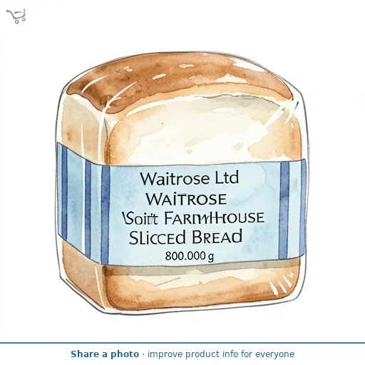 Waitrose Soft White Farmhouse Sliced Bread