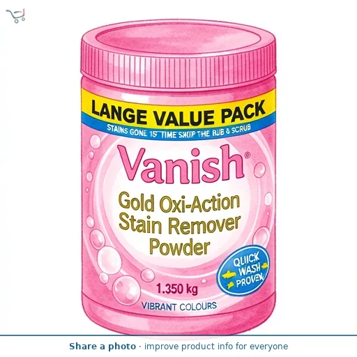 Vanish Gold Oxi-Action Stain Remover Powder