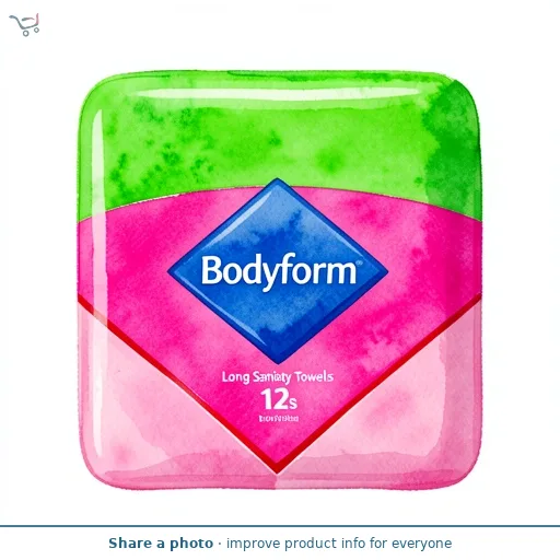 Bodyform Long Sanitary Towels 12s