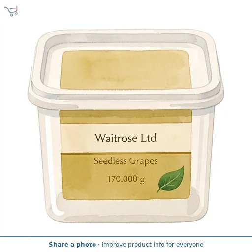 Waitrose Seedless Grapes