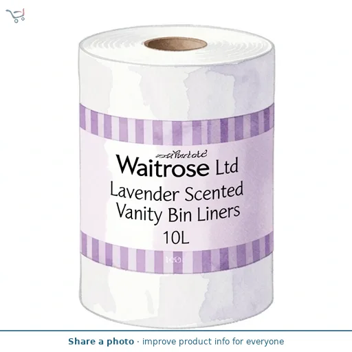 Waitrose Lavender Scented Vanity Bin Liners 10L