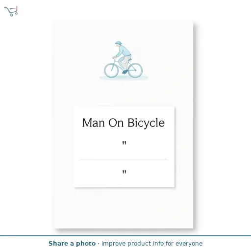 Man On Bicycle