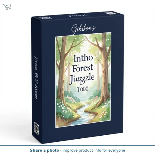 Gibsons Into The Forest Jigsaw Puzzle, 1000 Pieces
