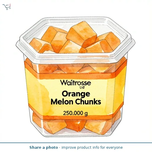 Waitrose Orange Melon Chunks