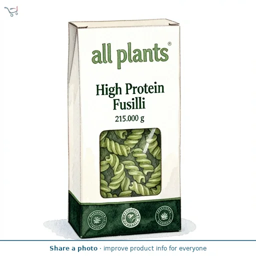 All Plants High Protein Fusilli