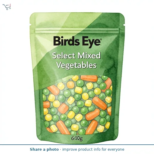 Birds Eye Select Mixed Vegetables 640g