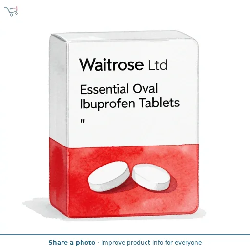 Essential Oval Ibuprofen Tablets