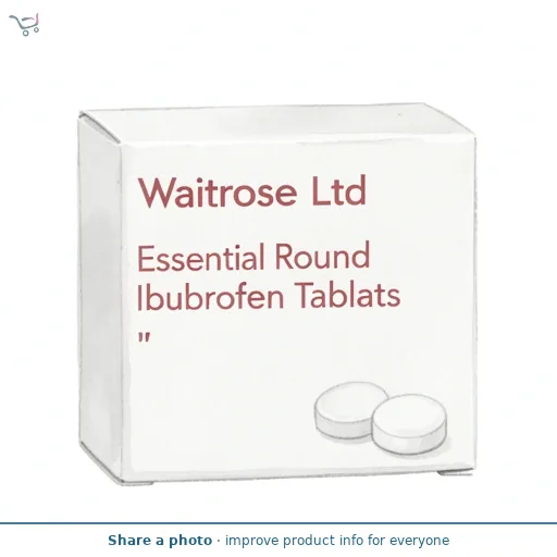 Essential Round Ibuprofen Tablets
